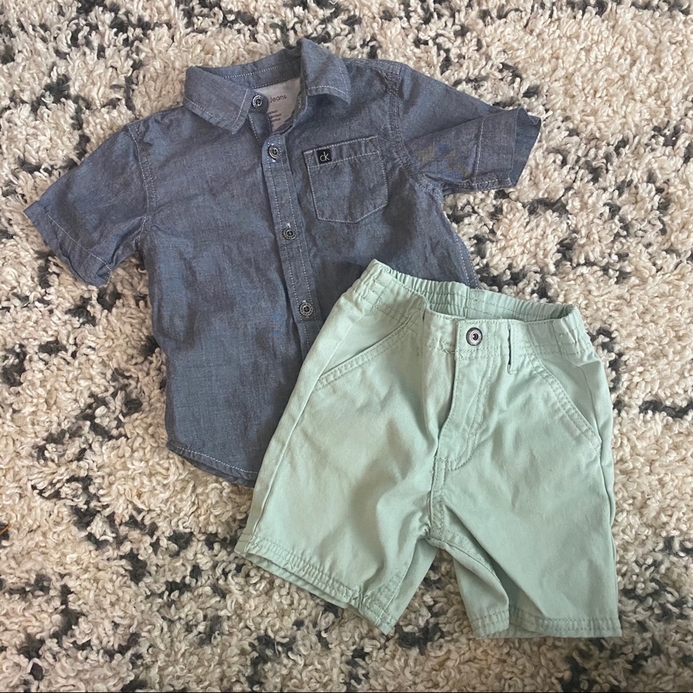 Calvin Klein Summer Outfit 18months